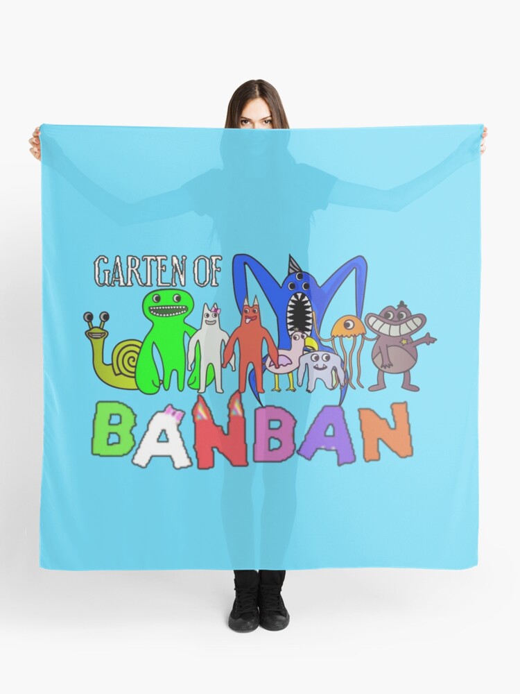 garten of banban nabnab look. Garten of Banban character. Horror games  2023. Blue. Halloween Kids T-Shirt for Sale by Mycutedesings-1