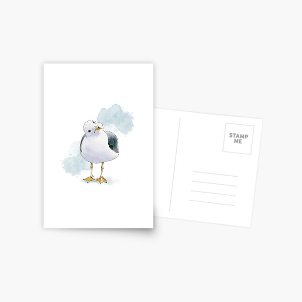 Item preview, Curious Seagull designed and sold by JAFStudio.