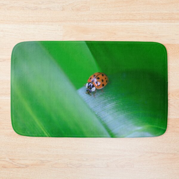 Item preview, Red ladybug sitting on leaf designed and sold by olena2552.
