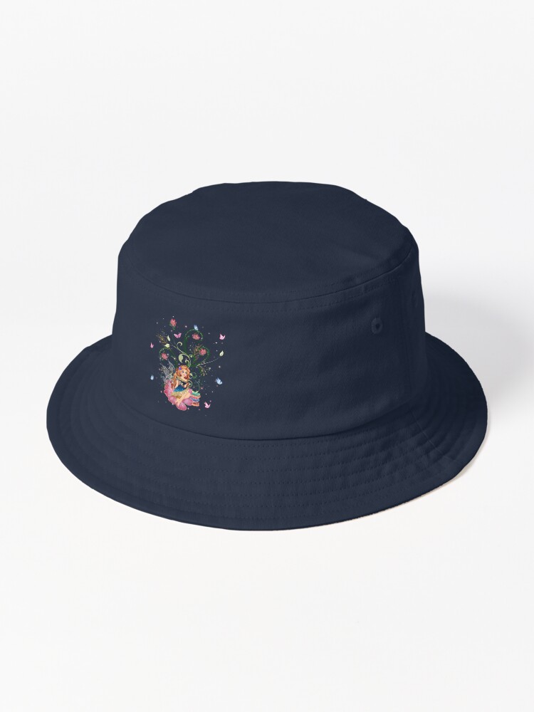 Thumbnail 1 of 6, Bucket Hat, Felicia's Butterfly Love Collection designed and sold by TeelieTurner.