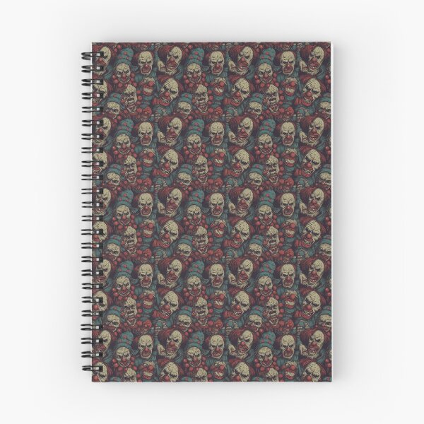 Item preview, Evil Clowns - Scary Evil Clowns Pattern designed and sold by Reimagining  Images.