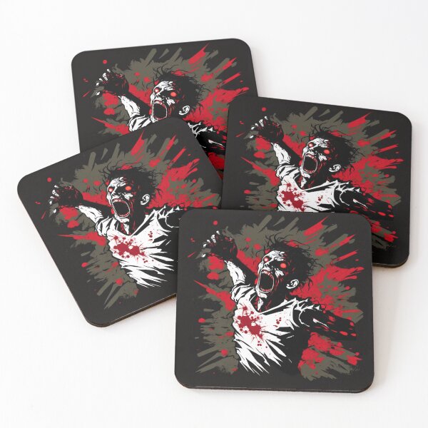 Item preview, Run for Your Life: A Zombie Attack in Red and Black! designed and sold by GraphicTeesCo-.