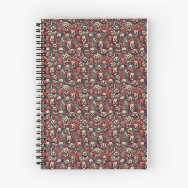 Item preview, Evil Clowns - Scary Evil Clowns Pattern designed and sold by Reimagining  Images.