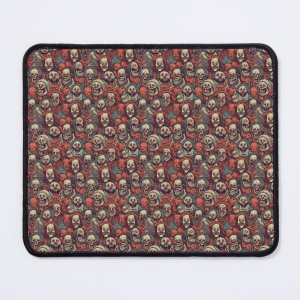 Artikelvorschau, Evil Clowns - Scary Evil Clowns Pattern entworfen und verkauft von Reimagining Images.