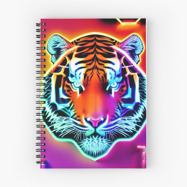 Item preview, Trippy Psychedelic Neon Tigers 10 designed and sold by Benito Del Ray.