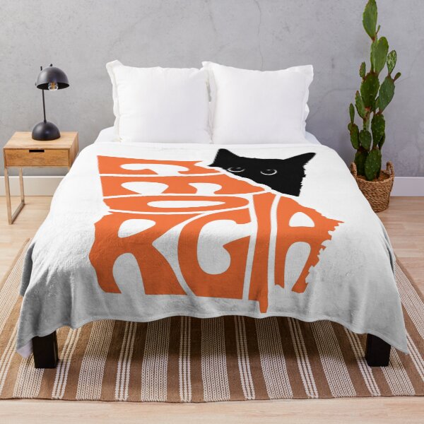 Item preview, Cat Loves Georgia | State Pride Shirt for Pet Lovers designed and sold by GoblinBoutique.