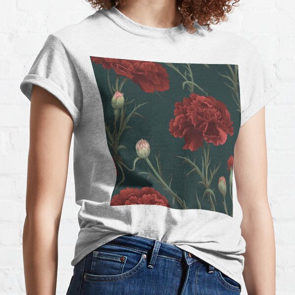 Big Carnation Flower T-Shirts for Sale | Redbubble