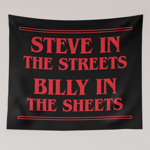 Item preview, Steve In The Streets Billy In The Sheets designed and sold by kjanedesigns.