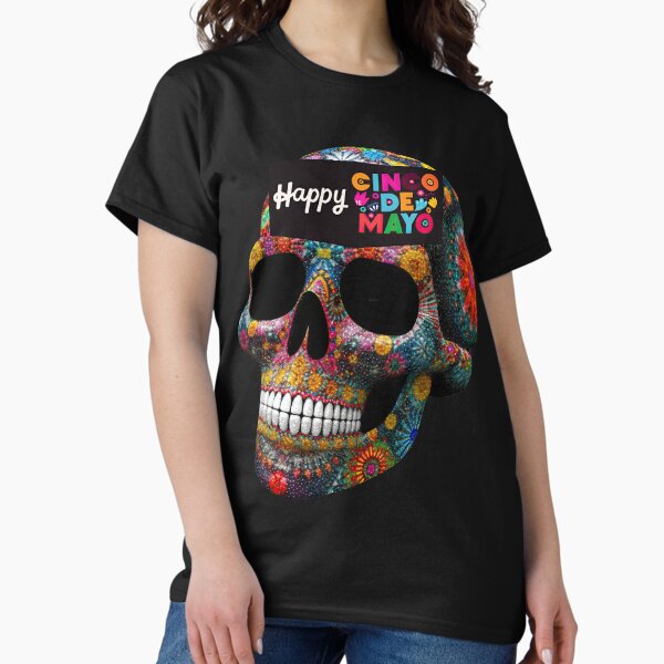 Item preview, Fiesta with Colorful Skull designed and sold by quirkyq.