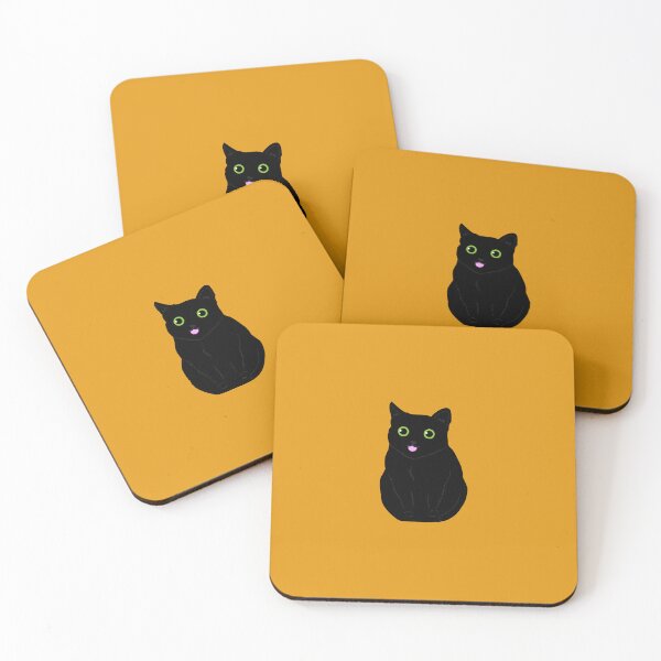 Item preview, Derpy Black Cat designed and sold by fatherbruhl.