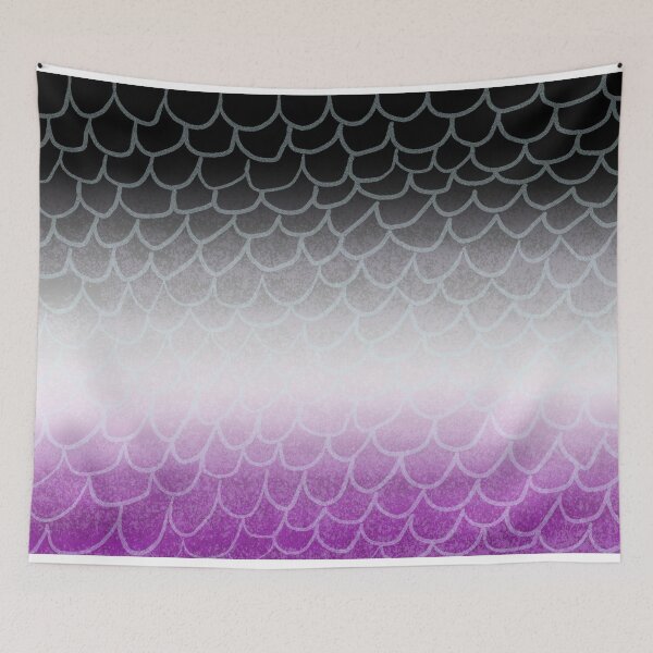 Item preview, Asexual mermaid scales designed and sold by MiniRowan.