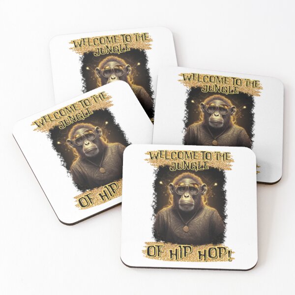 Item preview, Welcome to the Jungle of Hip Hop with our Cool Monkey. Stylish Monkey Print. Get Your Groove designed and sold by GiveMeMood.