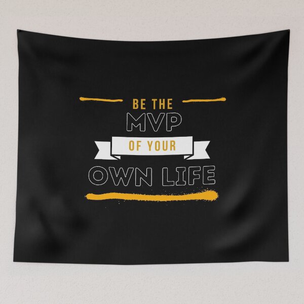 Artikelvorschau, Motivational, Inspirational, Fitness Quotes - Be The MVP Of Your Own Life entworfen und verkauft von Chromatic-Art.