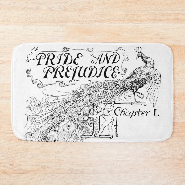 Item preview, " Pride and Prejudice Chapter I" - Pride and Prejudice 1894 Ed. Original Illustration designed and sold by TheProgramme.