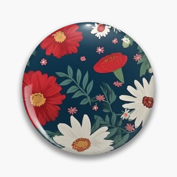Aperçu de l'œuvre Marguerites blanches rouges créée et vendue par LimitedFuture.