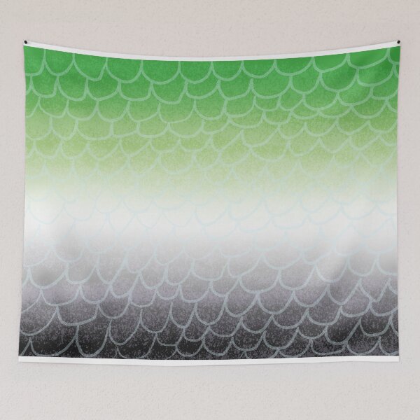 Item preview, Aromantic mermaid scales designed and sold by MiniRowan.