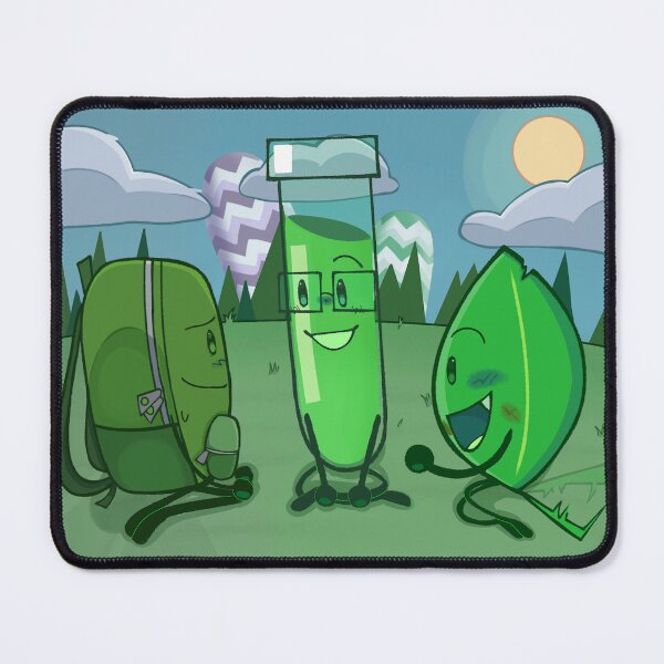 Item preview, Green Goobers !! (Leafy, Liam, Test Tube) designed and sold by jellywrm.