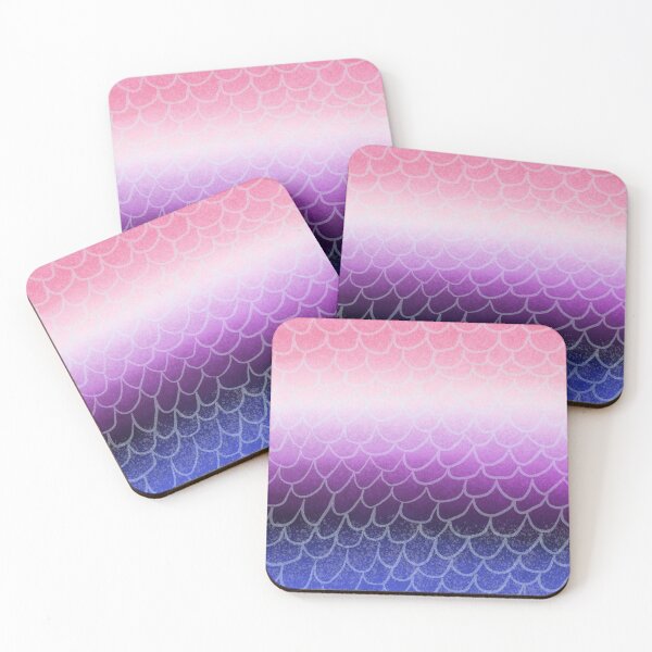 Item preview, Genderfluid mermaid scales designed and sold by MiniRowan.