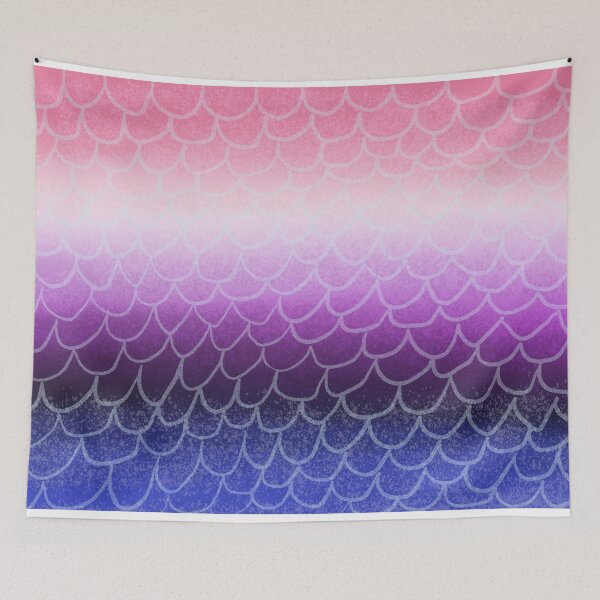 Item preview, Genderfluid mermaid scales designed and sold by MiniRowan.