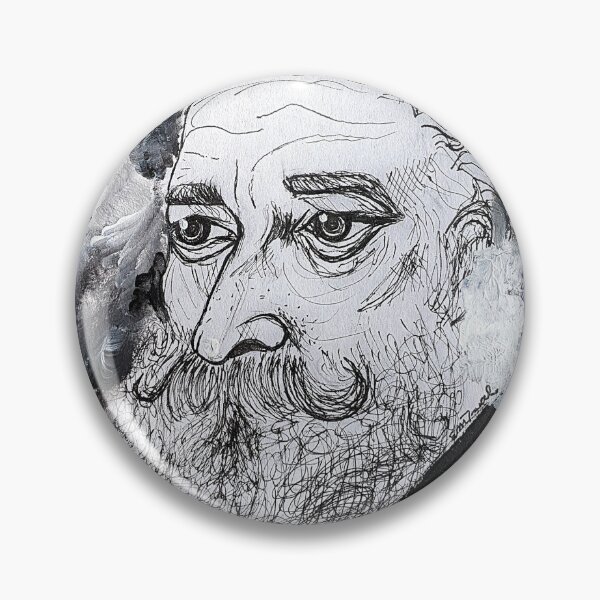 Item preview, Retrato de hombre funky designed and sold by Radicalcacti.