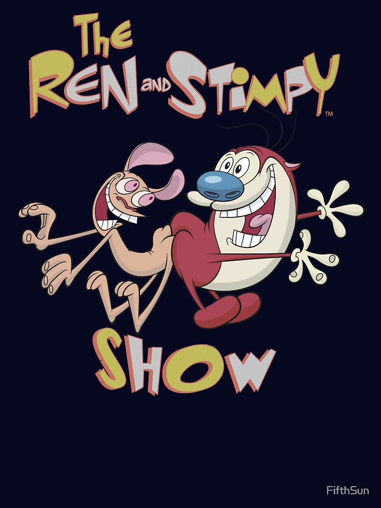 Ren and Stimpy Classic Vintage TV Show Logo Essential T-Shirt for Sale by  FifthSun | Redbubble