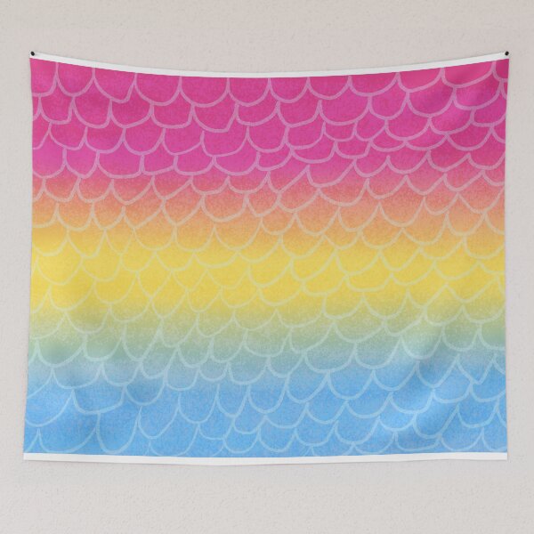Item preview, Pansexul mermaid scales designed and sold by MiniRowan.
