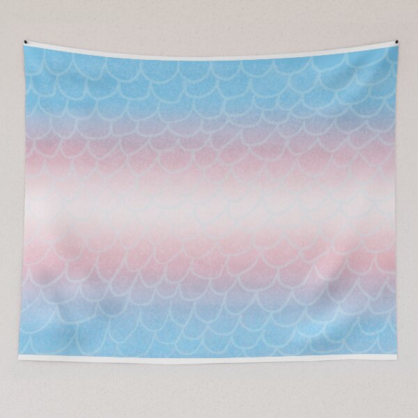 Item preview, Trans mermaid scales designed and sold by MiniRowan.