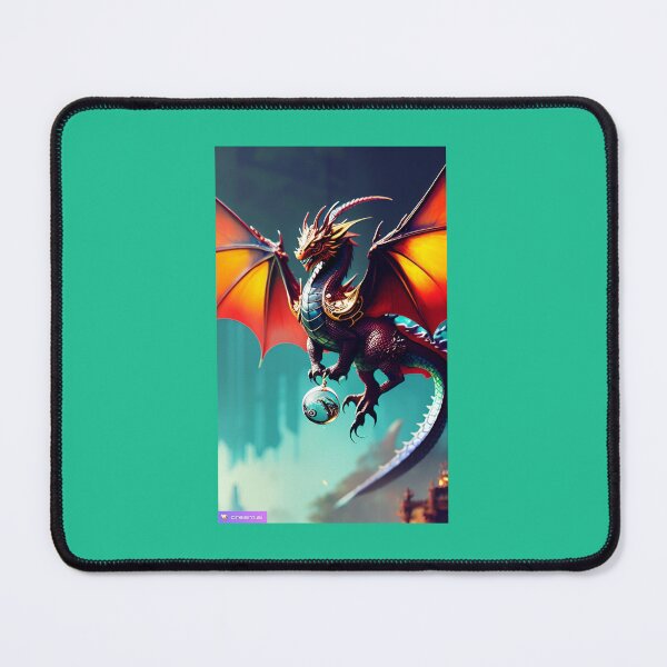 Item preview, Rajastic Dragon transports Orb of Scrying designed and sold by RADRussell.