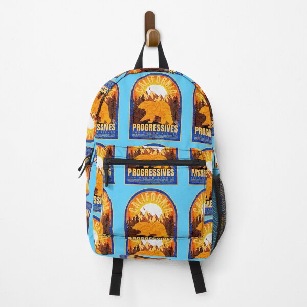 Item preview, PMD00868 Progressive Movement Designs California Progressive Bear design shows you support progressive policy goals for Democrats Independents and Bernie Sanders supporters gold grizzly bear designed and sold by ProgressiveLeft.