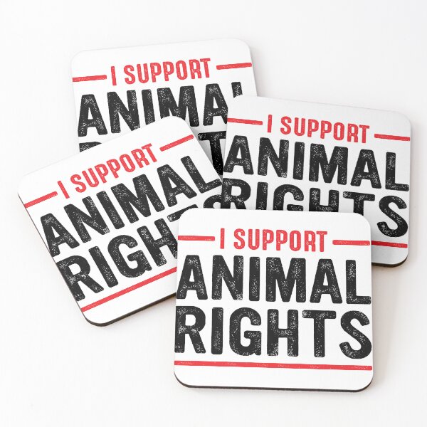 Item preview, I Support Animal Rights designed and sold by KRIEAYTION.