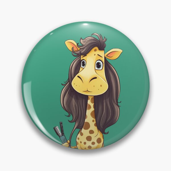 Item preview, Combing the confused female giraffe - twiddling your thumbs designed and sold by mliotard.