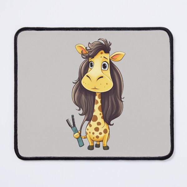 Item preview, Combing the confused female giraffe - twiddling your thumbs designed and sold by mliotard.
