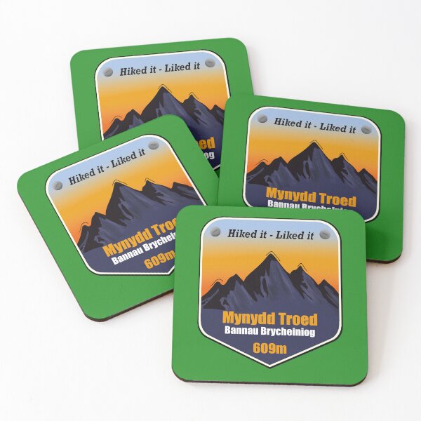 Item preview, Mynydd Troed Bannau Brycheiniog Brecon Beacons summit hiked designed and sold by SoulTrekking.