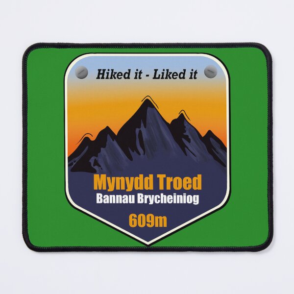 Item preview, Mynydd Troed Bannau Brycheiniog Brecon Beacons summit hiked designed and sold by SoulTrekking.