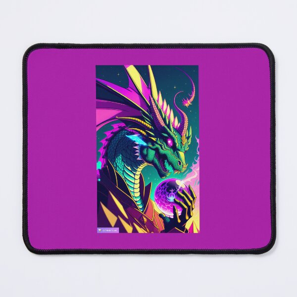Item preview, Quixotic Dragon engages Orb of Scrying designed and sold by RADRussell.