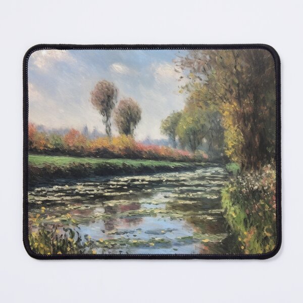 Item preview, River with Lilies designed and sold by kbirdskia.
