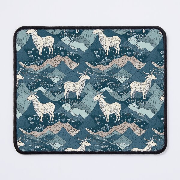Item preview, Cute Goat Pattern designed and sold by AnimalisticArts.
