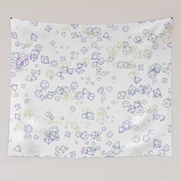 Item preview, Dice Hoard - Purple, Grey, Gold designed and sold by AvengingSassy.