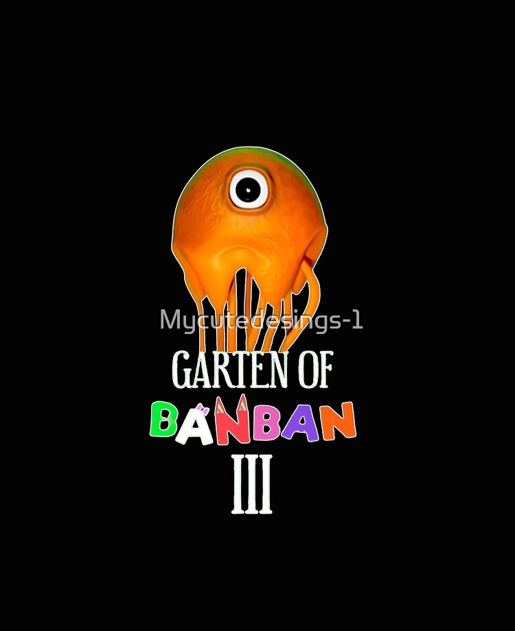 Nabnab. Nab Nab. Garten of Banban Logo and Characters. Horror games  2023.green. Halloween iPad Case & Skin for Sale by Mycutedesings-1