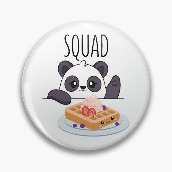 Item preview, Brunch Squad - Panda Waffles designed and sold by lisaamakye.