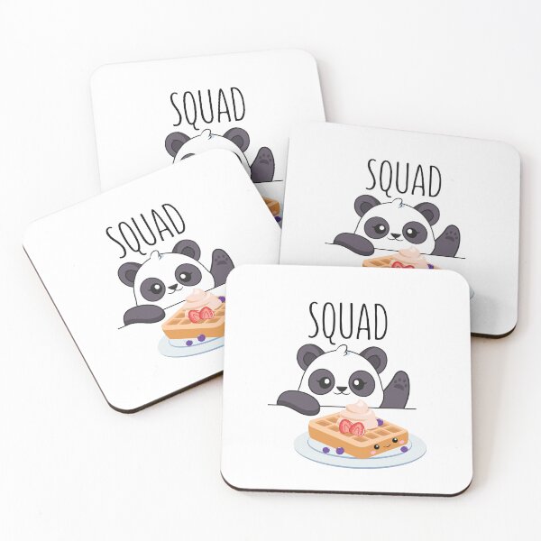 Item preview, Brunch Squad - Panda Waffles designed and sold by lisaamakye.