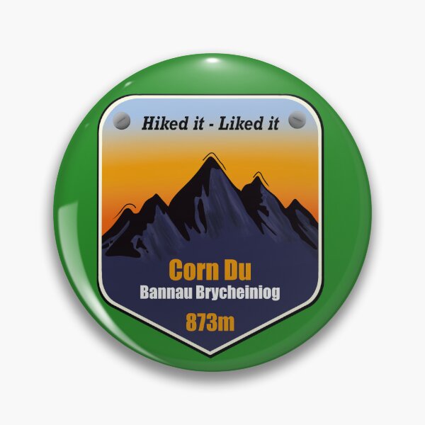 Vista previa del artículo con la obra «Se subió a la cumbre de Corn du Bannau Brycheiniog Brecon Beacons», diseñado y vendido por SoulTrekking.
