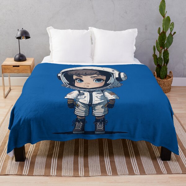 Item preview, Cute astronaut girl in spacesuit designed and sold by Splachanka.
