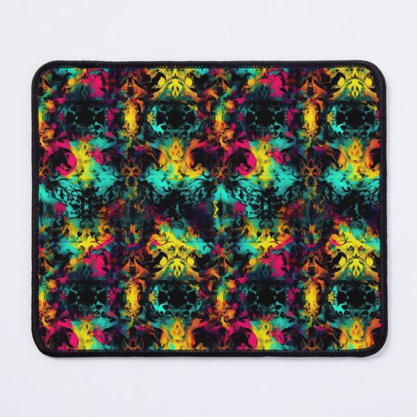 Item preview, Acidic Baroque Fusion: Vibrant Floral Patterns designed and sold by Prozeum.