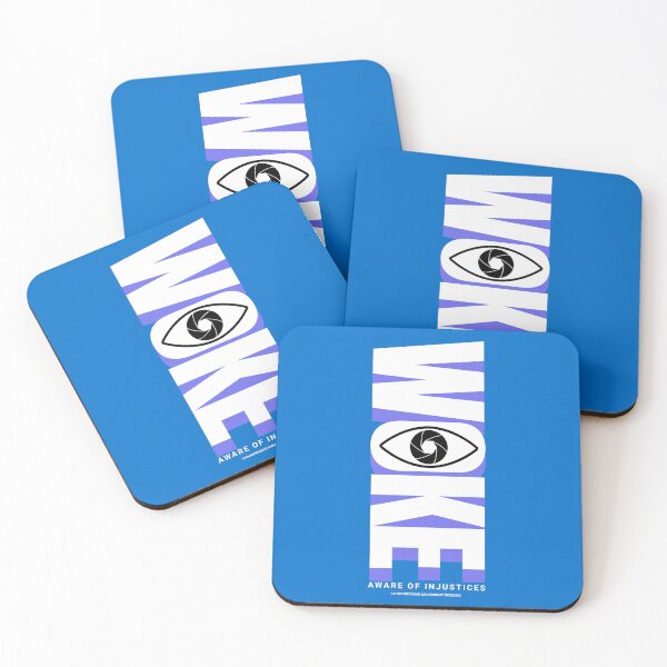 Item preview, PMD00870 Progressive Movement Designs Woke design shows you are woke and support progressive goals for progressive Democrats Independents and Bernie Sanders supporters designed and sold by ProgressiveLeft.