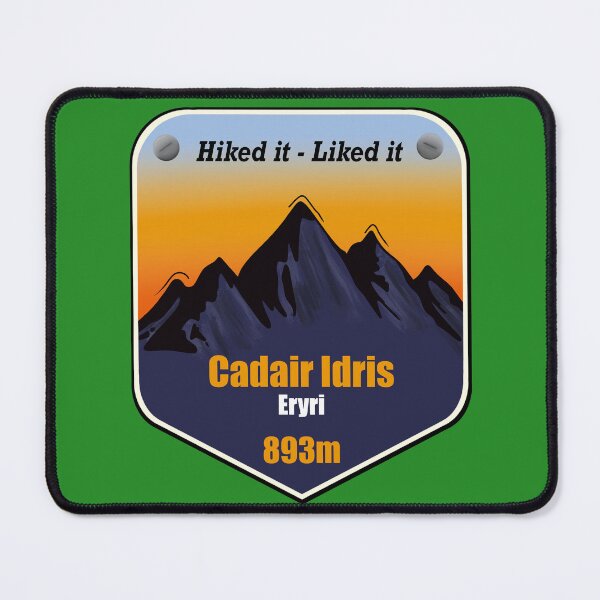 Item preview, Cadair Idris Eryri snowdonia summit hiked designed and sold by SoulTrekking.