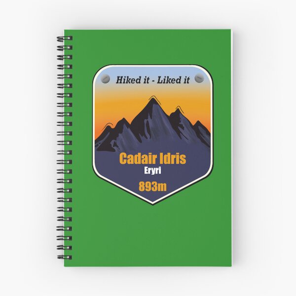 Item preview, Cadair Idris Eryri snowdonia summit hiked designed and sold by SoulTrekking.