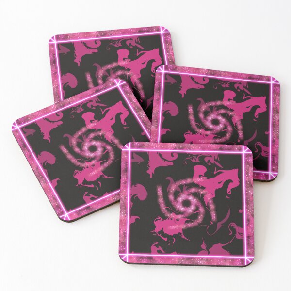 Item preview, Spring Flowers abstract fluid art borders pink designed and sold by chuckletuckle.