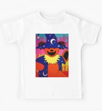 Wizard Dancing Bear Kids Tee