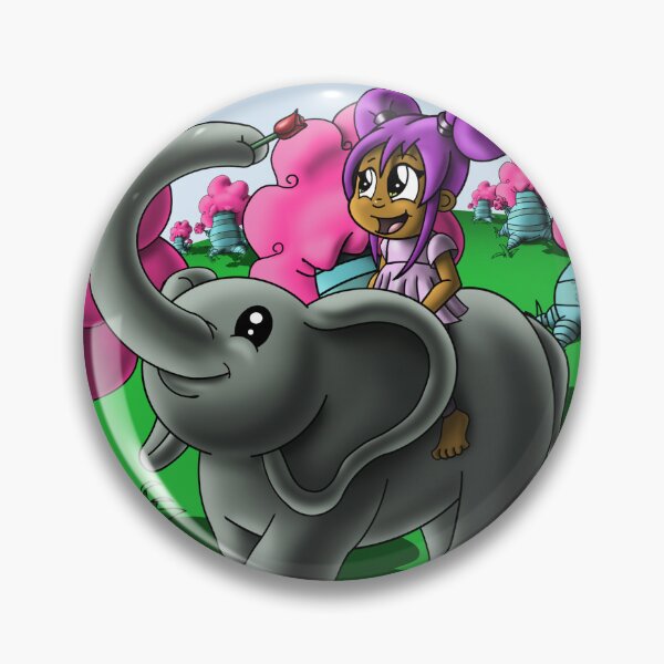 Item preview, African American Girl and Elephant designed and sold by treasured-gift.